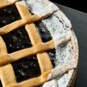 Crostata alla marmellata ciliegia